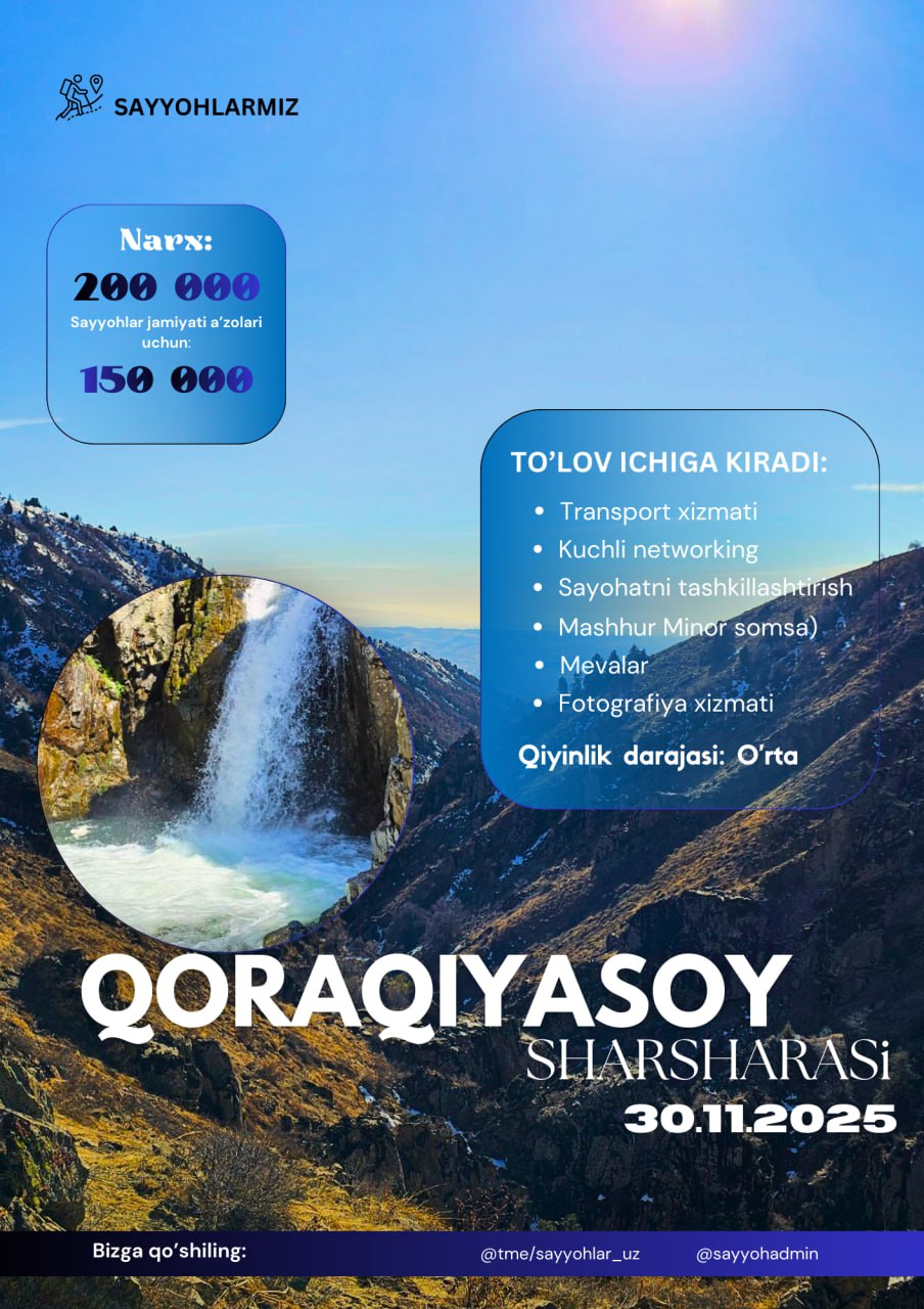 Qoraqiyasoy sharsharalari